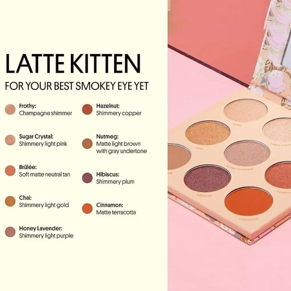 Winky Lux Latte Kitten Eyeshadow Palette